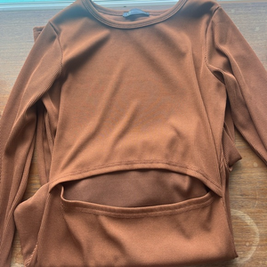 Fall Wedding Guest Cut Out Long Sleeve Long‎ Body Con Dress